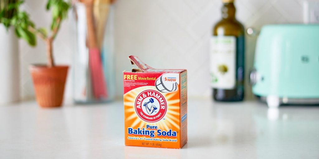 pure baking soda package