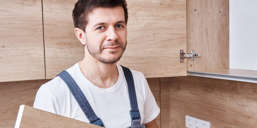 kitchen cabinet door removal