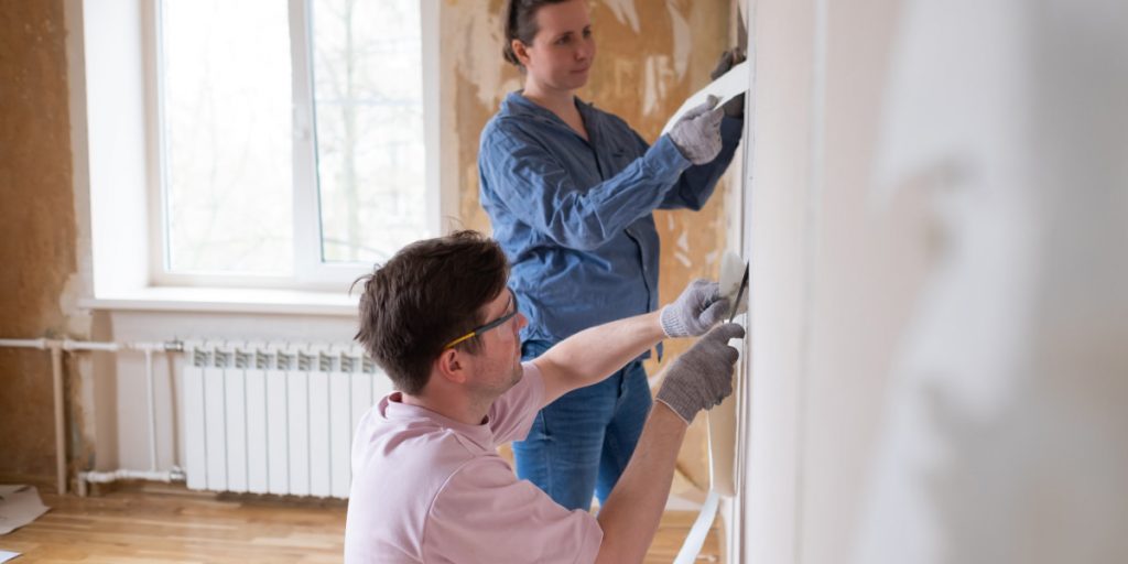 removing wallpaper painted over