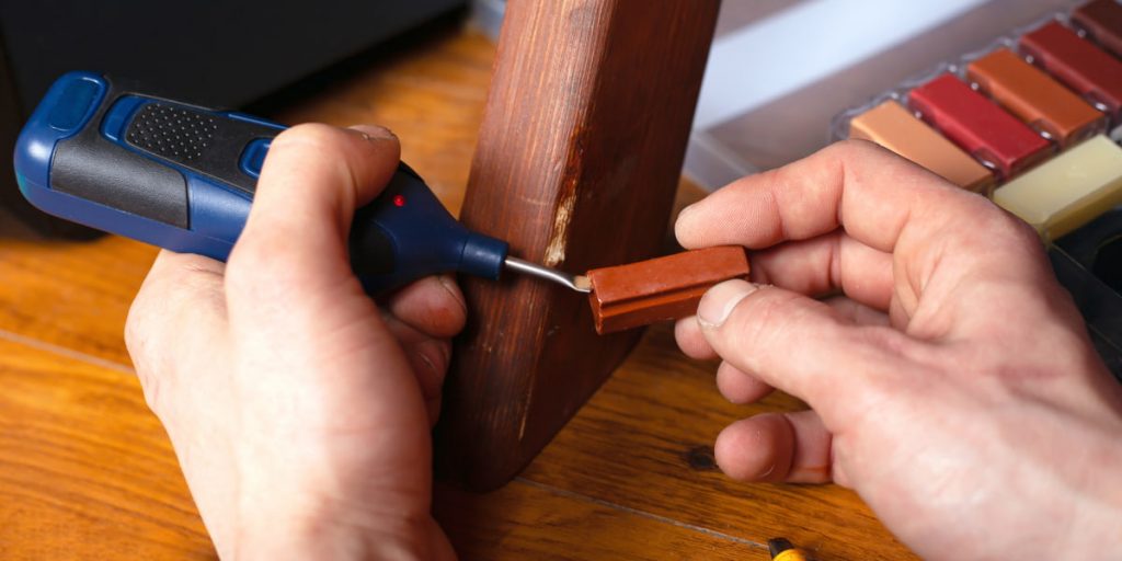 repairing scratched furniture