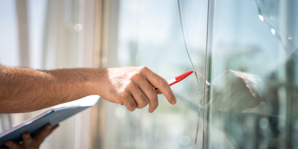 repairing a cracked window