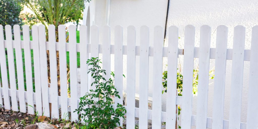 white type of fence