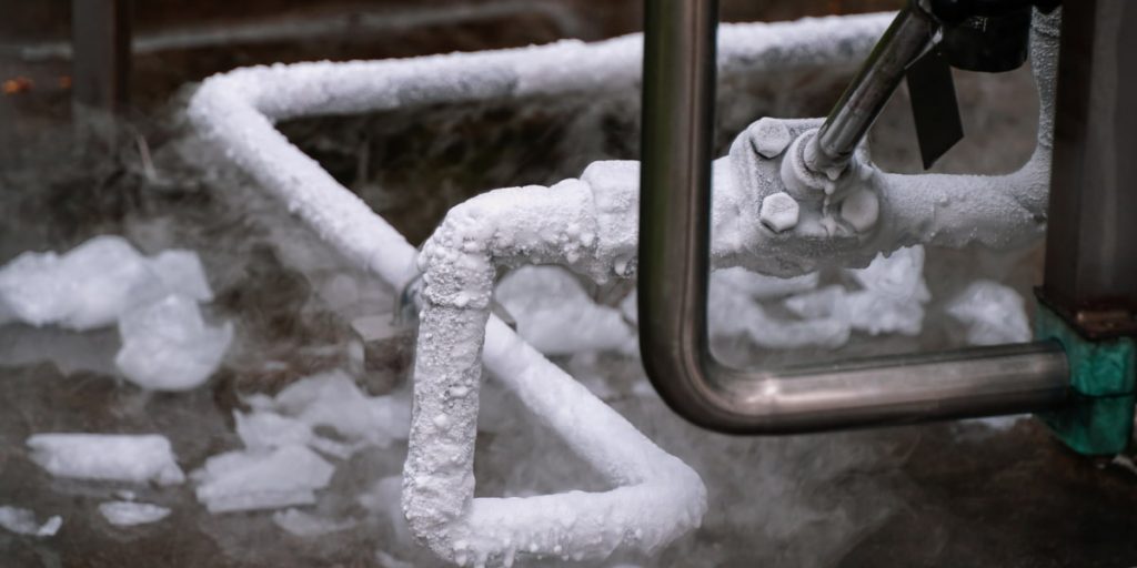 freezed pipes