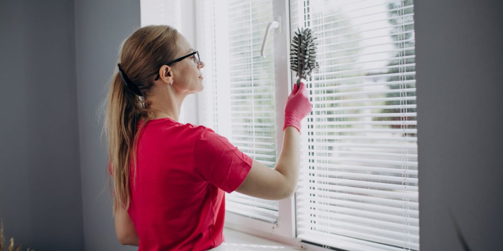 window blinds cleaning